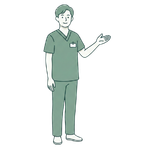 理学療法士イラスト